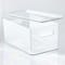 4 Pack: Small Clear Stacking Plastic Bin with Lid by Simply Tidy®